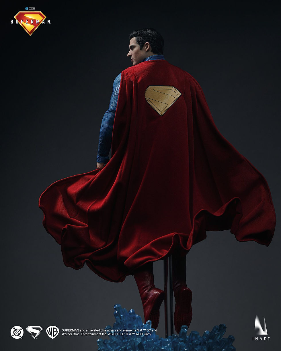 Miniatura: InArt Superman (2025) 1/6 Superman & Krypto Ag-A021