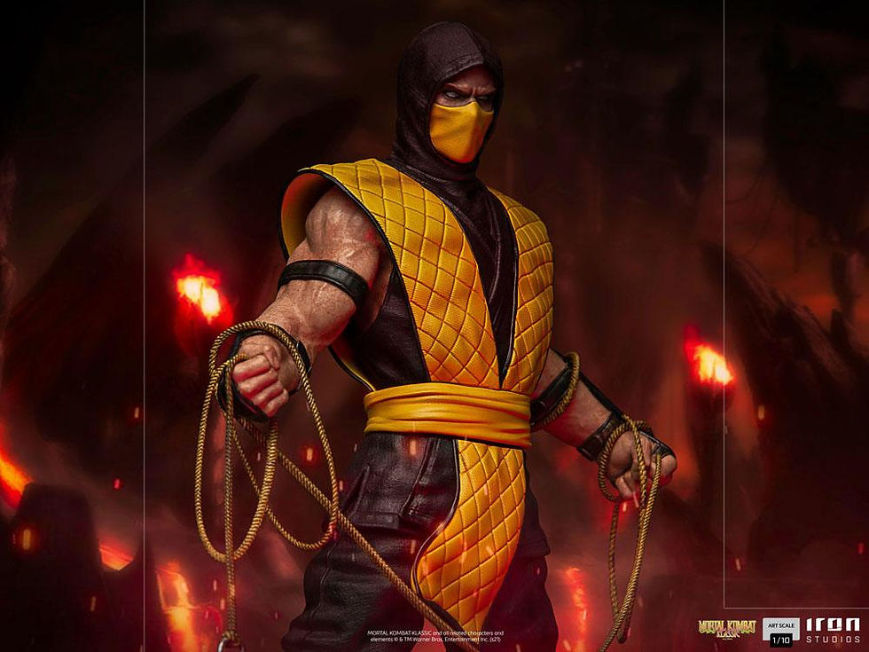 Thumbnail: Mortal Kombat Art Scale Statue 1/10 Scorpion
