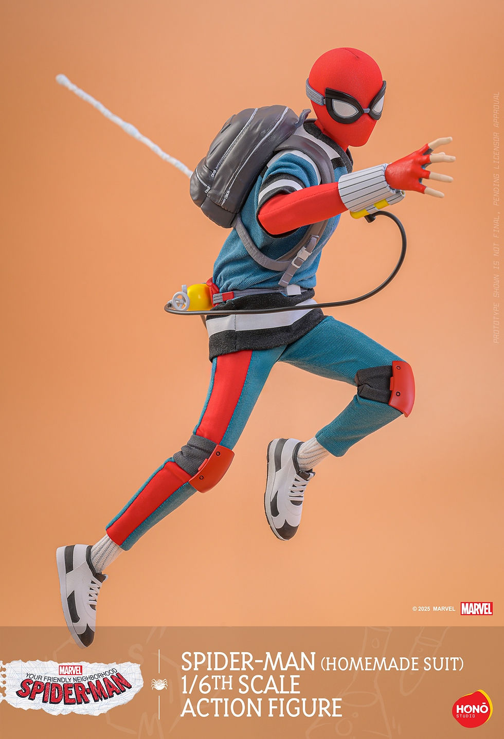 Thumbnail: HONO Marvel Comics Your Friendly Nighborhood 1/6 Spider-Man Homemade Suit HS07