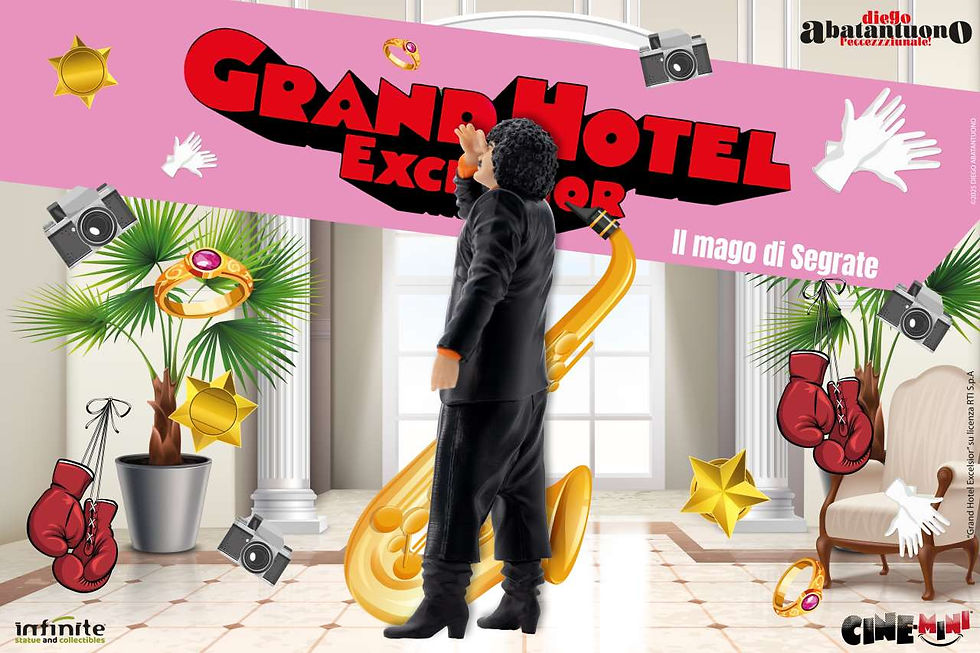 Thumbnail: Diego Abatantuono "Il mago di Segrate" cine-mini pvc 12,5 cm