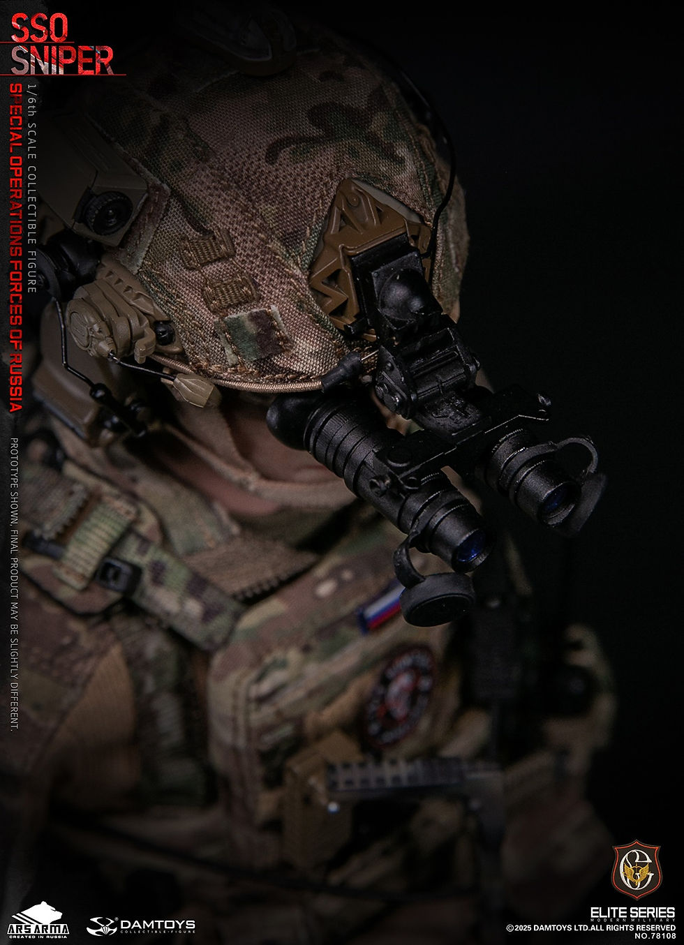 Thumbnail: DAMTOYS Special Operations Forces of Russia 1/6 SSO Sniper NO.78108