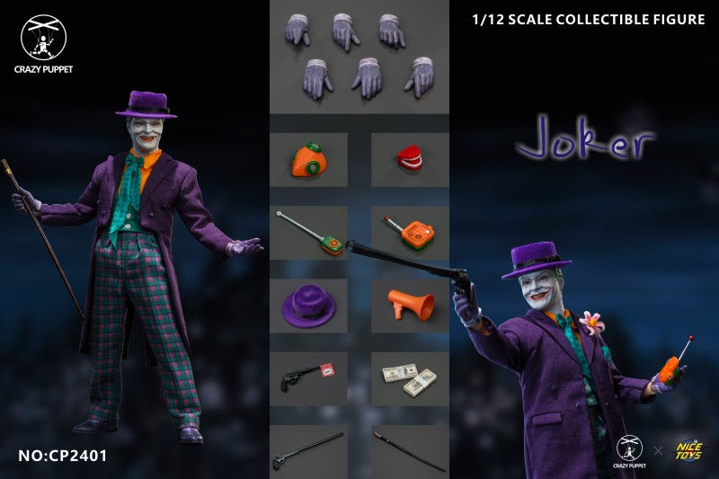 Miniatura: CPTOYS X NICETOYS 1/12 Joker 1989 CP2401