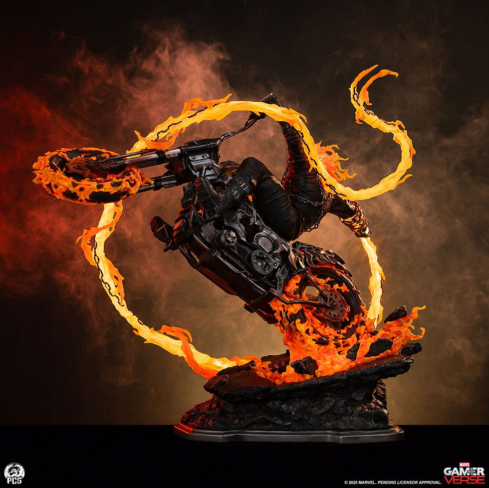 Miniatura: Marvel Gamerverse Statue 1/3 Ghost Rider 91 cm