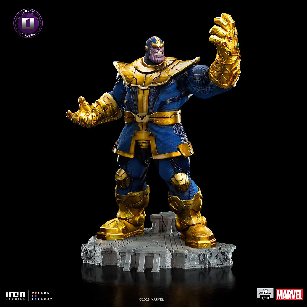 Miniatura: Marvel BDS Art Scale Statue 1/10 Thanos Infinity Gaunlet Diorama 30 cm