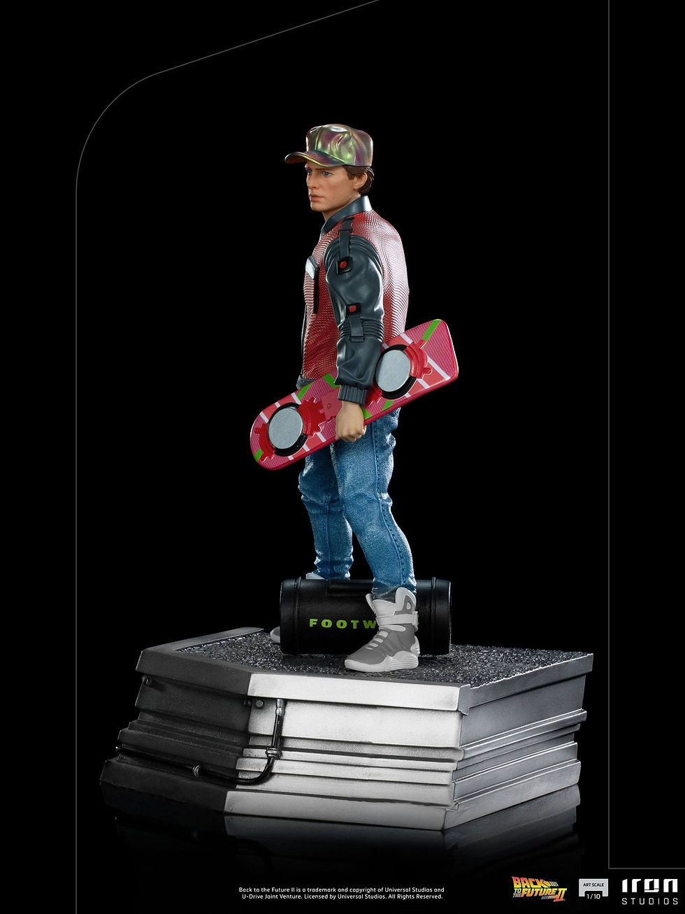 Miniatura: Back to the Future II Art Scale Statue 1/10 Marty McFly 22 cm