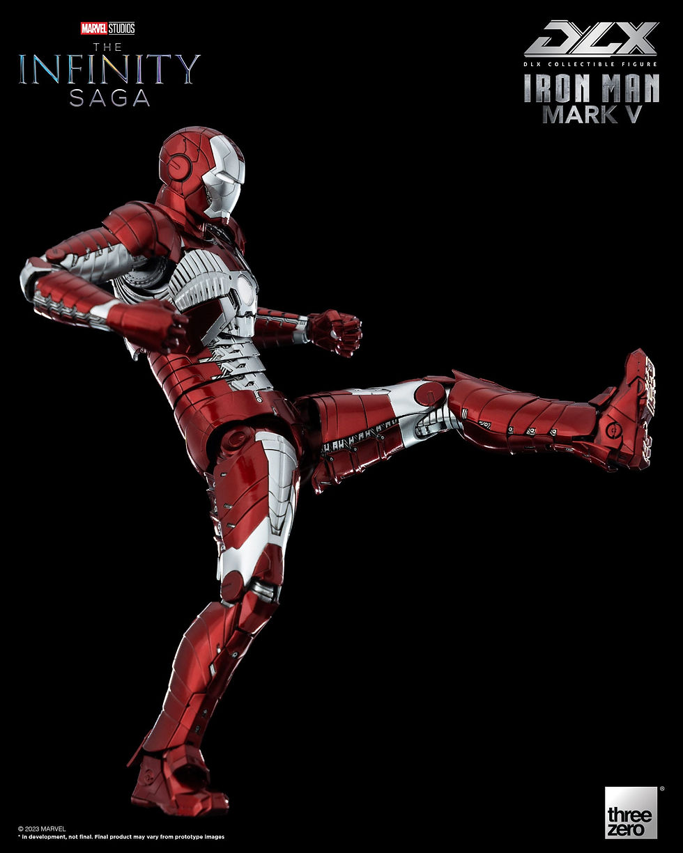 Thumbnail: Infinity Saga DLX Action Figure 1/12 Iron Man Mark 5 17 cm