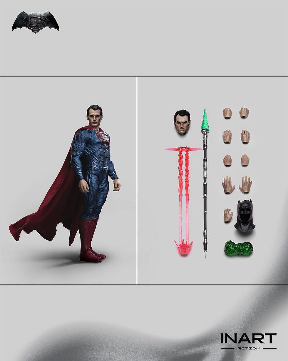 Miniatura: Inart Batman v Superman: Dawn of Justice 1/12 Superman Hg M0005