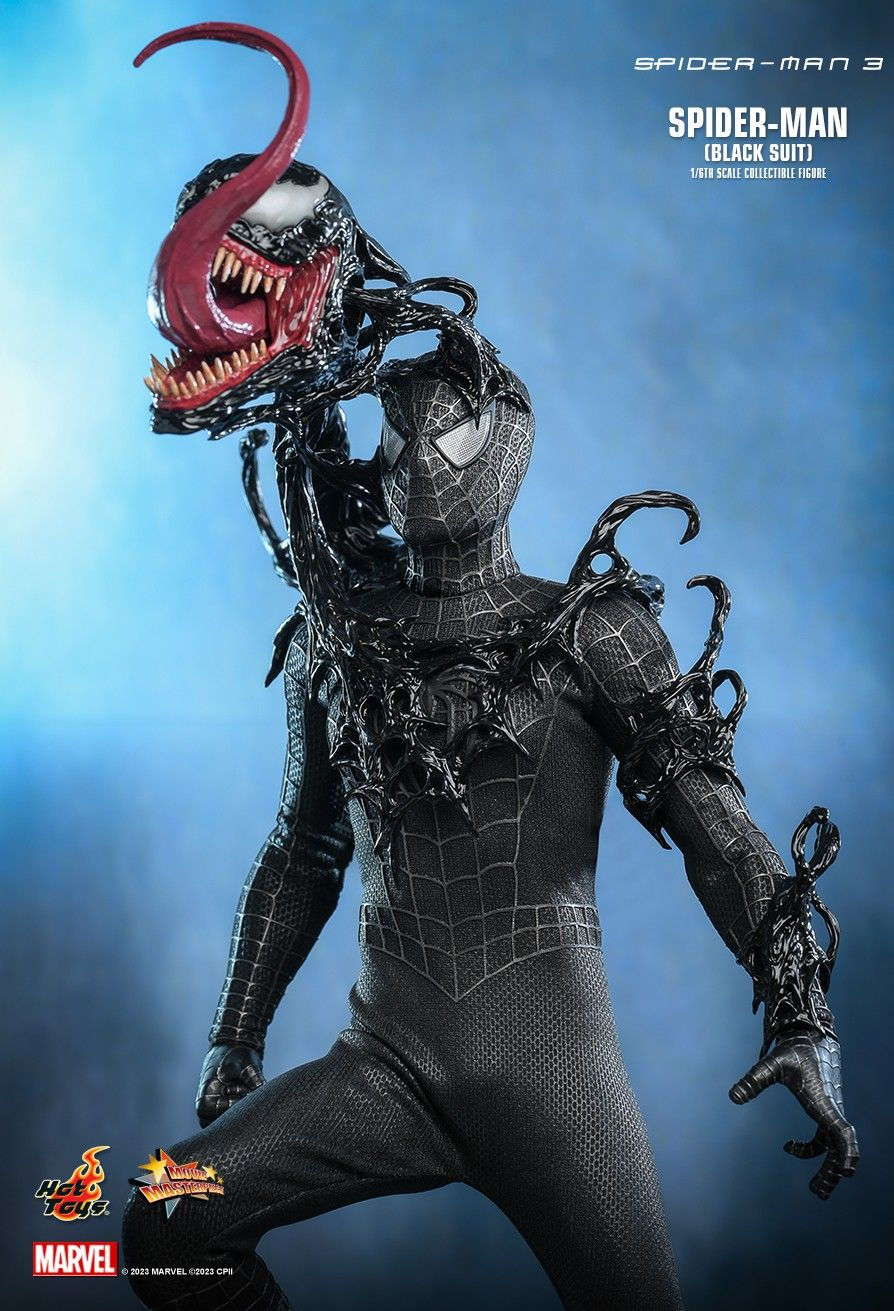 Thumbnail: Spider-man 3  Spider-man (black Suit) 1/6 Regular Edition 30 cm