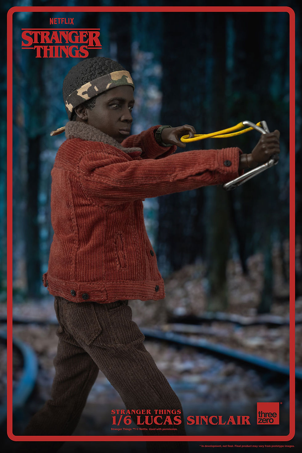 Miniatura: Stranger Things Action Figure 1/6 Lucas Sinclair 23 cm