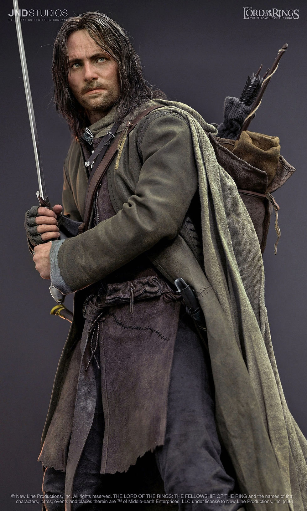 Miniatura: JND LOTR Aragorn 1/3 HMS-020