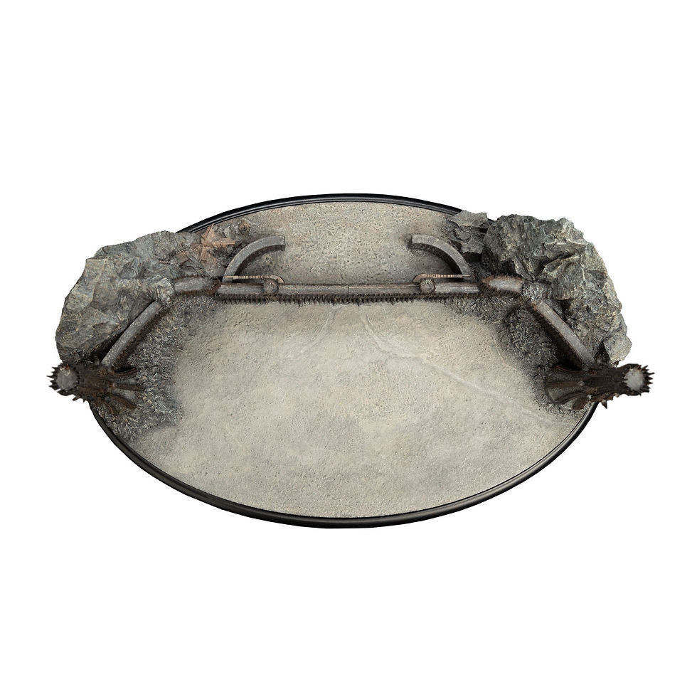 Thumbnail: Lord of the Rings Statue The Black Gate of Mordor 15 cm