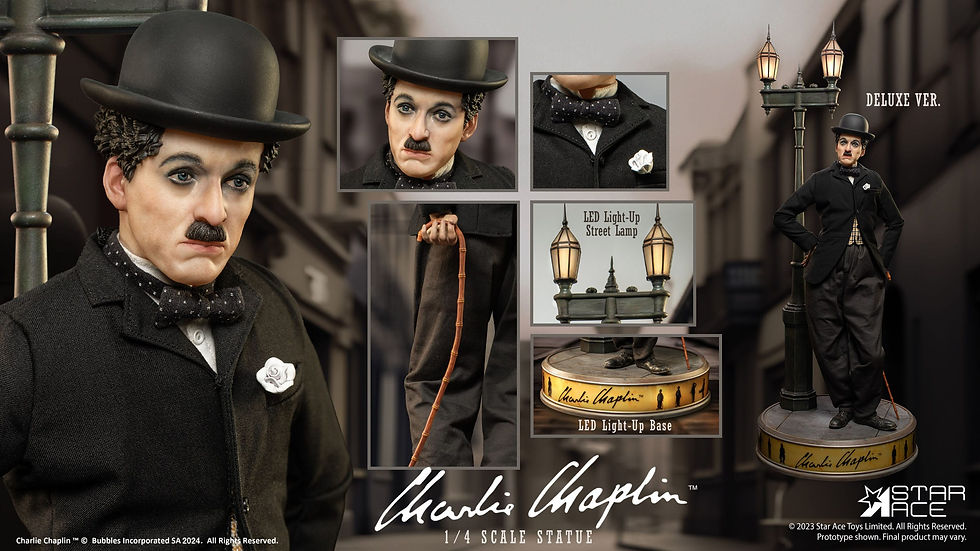 Thumbnail: Charlie Chaplin Statue 1/4 Deluxe Version 50 cm
