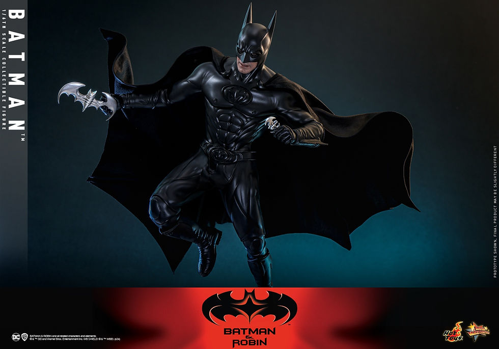 Miniatura: Batman & Robin (1997) 1/6 Batman MMS786