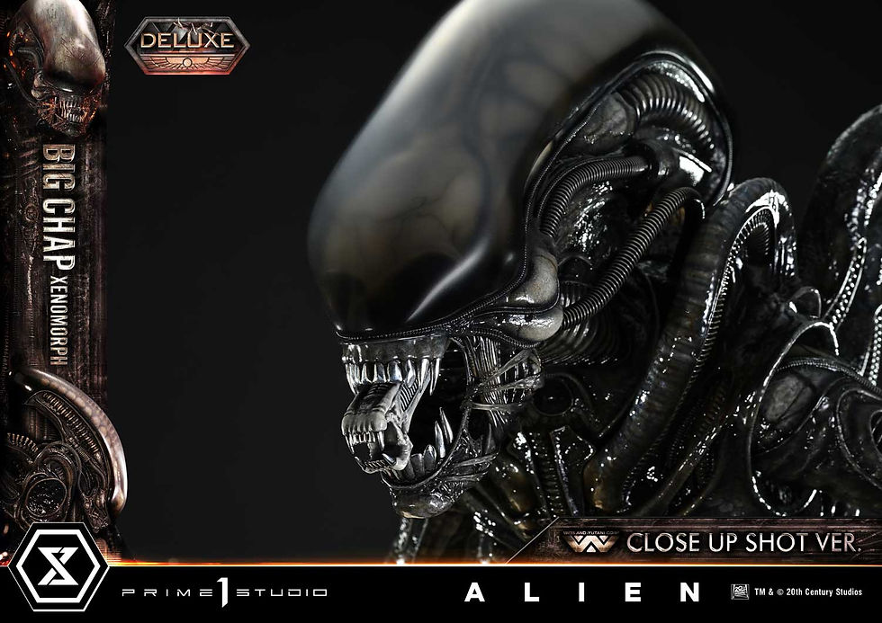 Thumbnail: Alien (Film) 1/3 Big Chap Xenomorph Close Up Shot Ver. DX Bonus  MMXLAL-03DXS