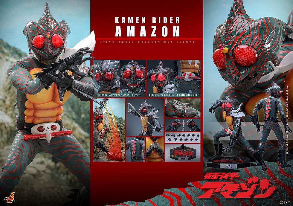 Miniatura: Kamen Rider 1/6 Amazon TMS184