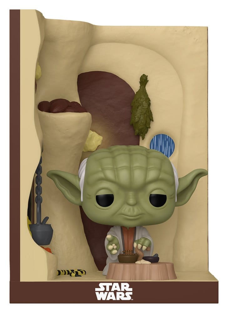 Miniatura: Star Wars POP! Nooks Vinyl Figure Yoda's Hutt 9 cm