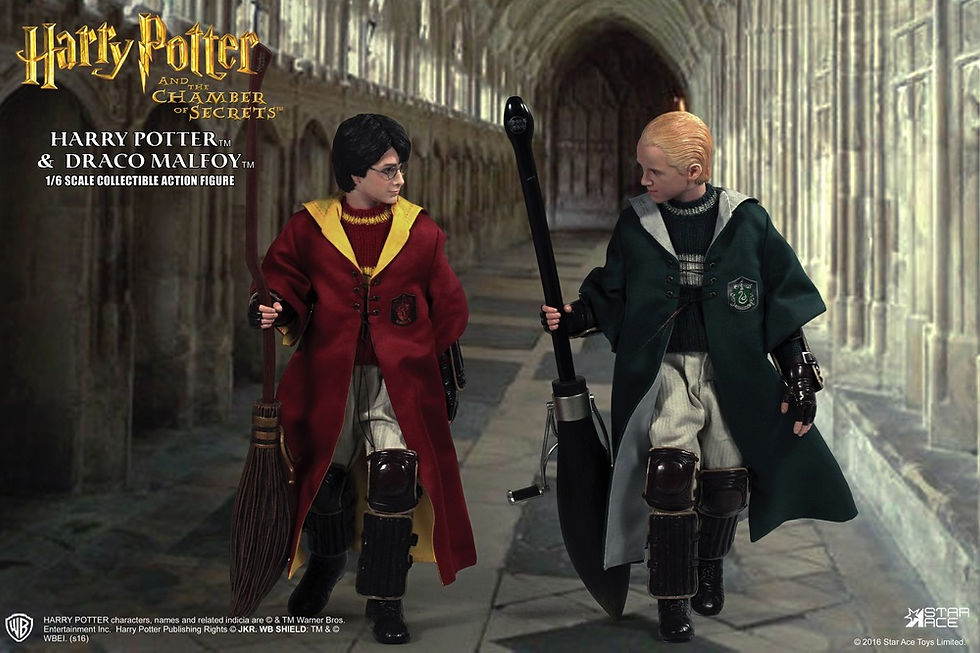 Miniatura: Harry Potter and the Chamber of Secrets 1/6 Harry Potter Draco Malfoy SA0017