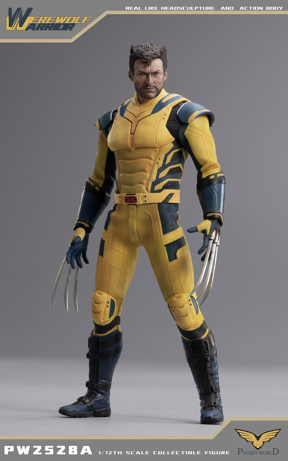 Miniatura: PWToys Warewolf Warrior 1/12 Wolverine PW2528