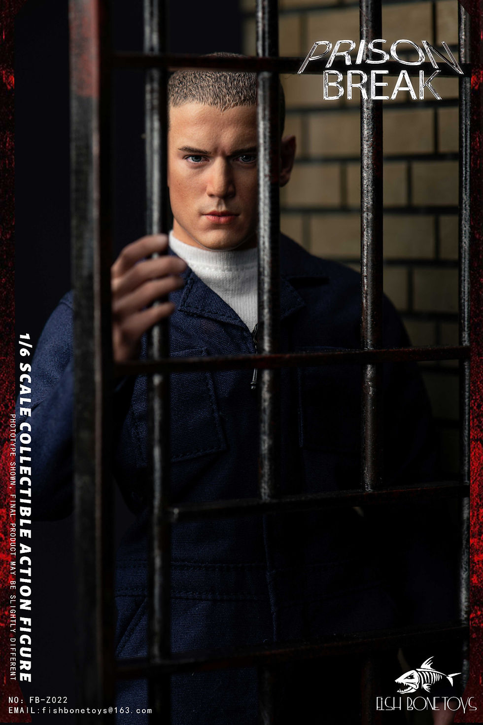 Thumbnail: Fish Bonetoys Prison Break 1/6 Micheal FB-Z022