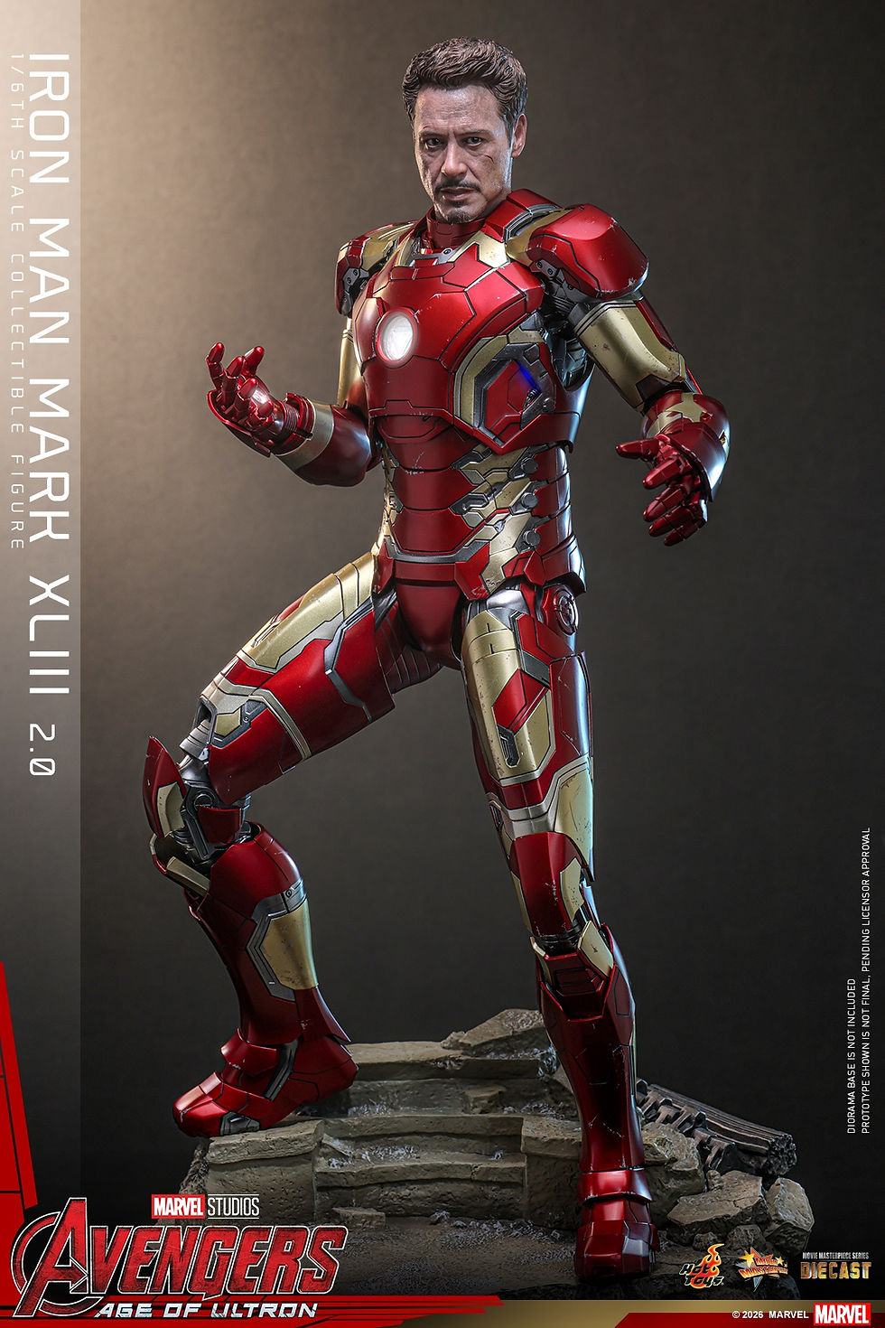 Miniatura: Avengers Age of Ultron 1/6 Iron man Mark XLIII 2.0 MMS865D80