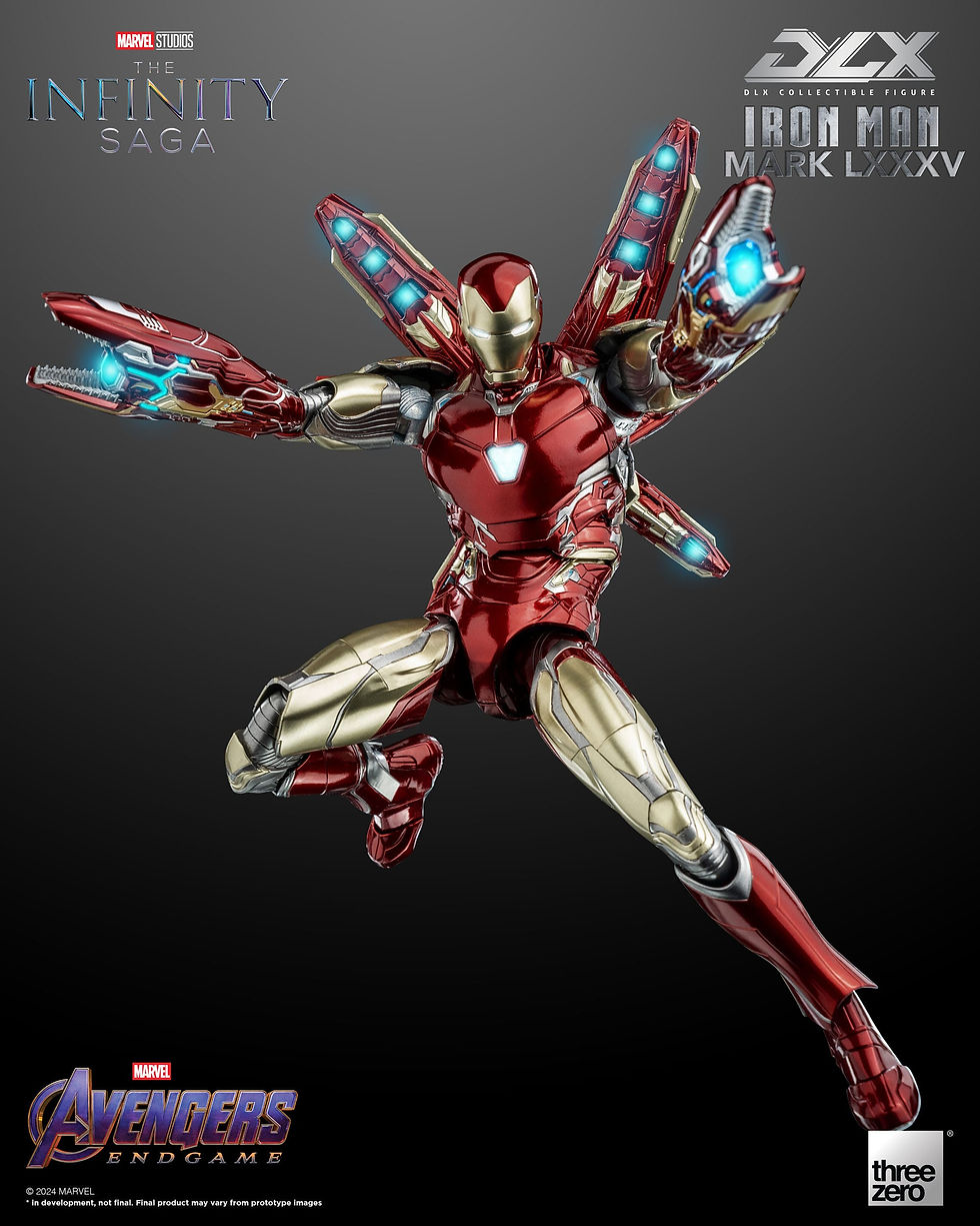 Miniatura: Infinity Saga DLX Action Figure 1/12 Iron Man Mark 85 17 cm