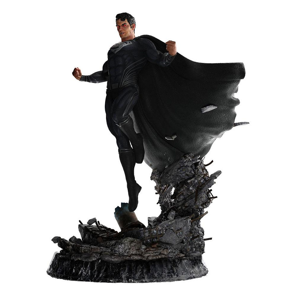Thumbnail: Zack Snyder's Justice League Statue 1/4 Superman Black Suit 65 cm