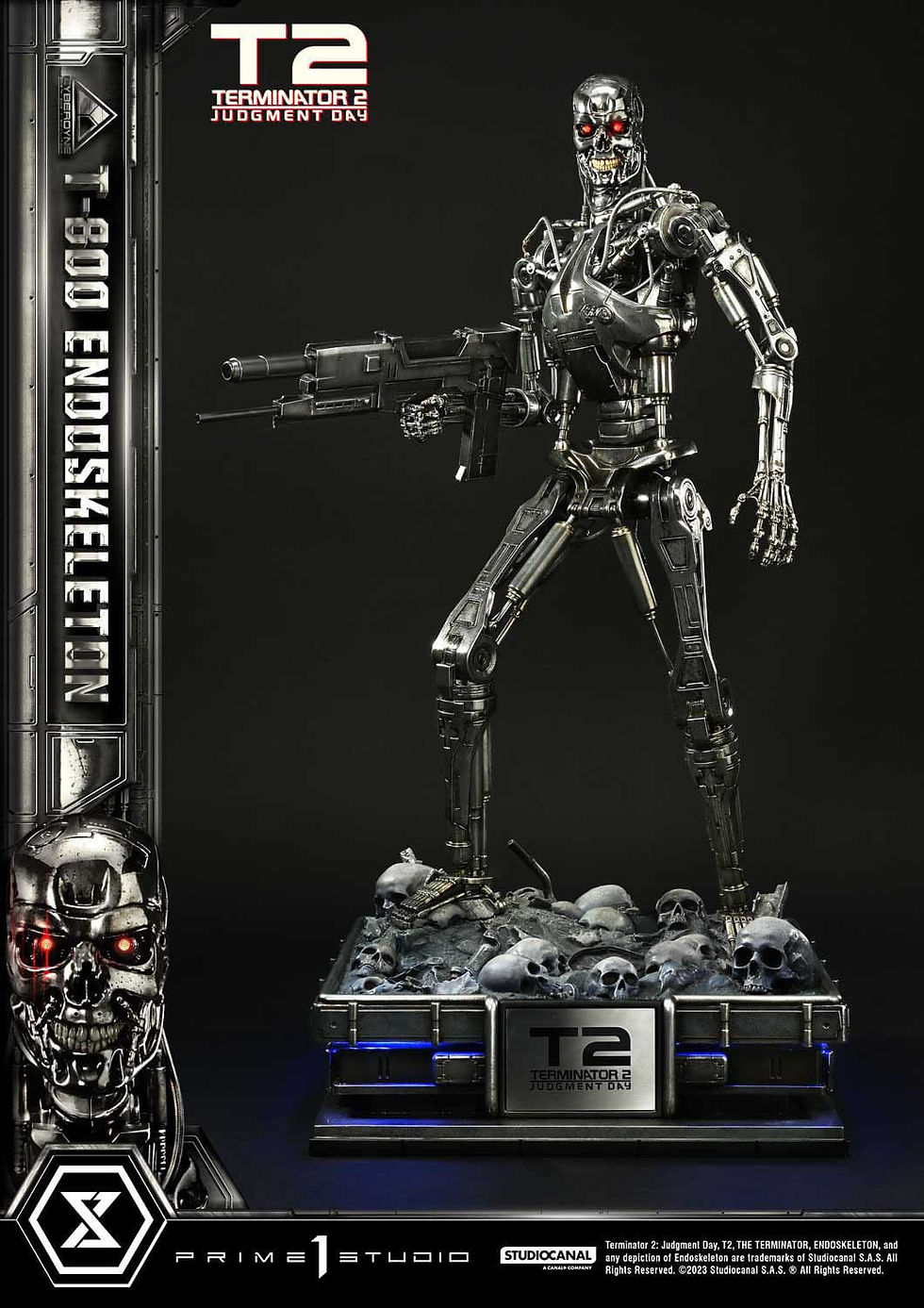 Thumbnail: Terminator 2  Judgment Day 1/3  T800 Endoskeleton Deluxe Bonus Version 74 cm