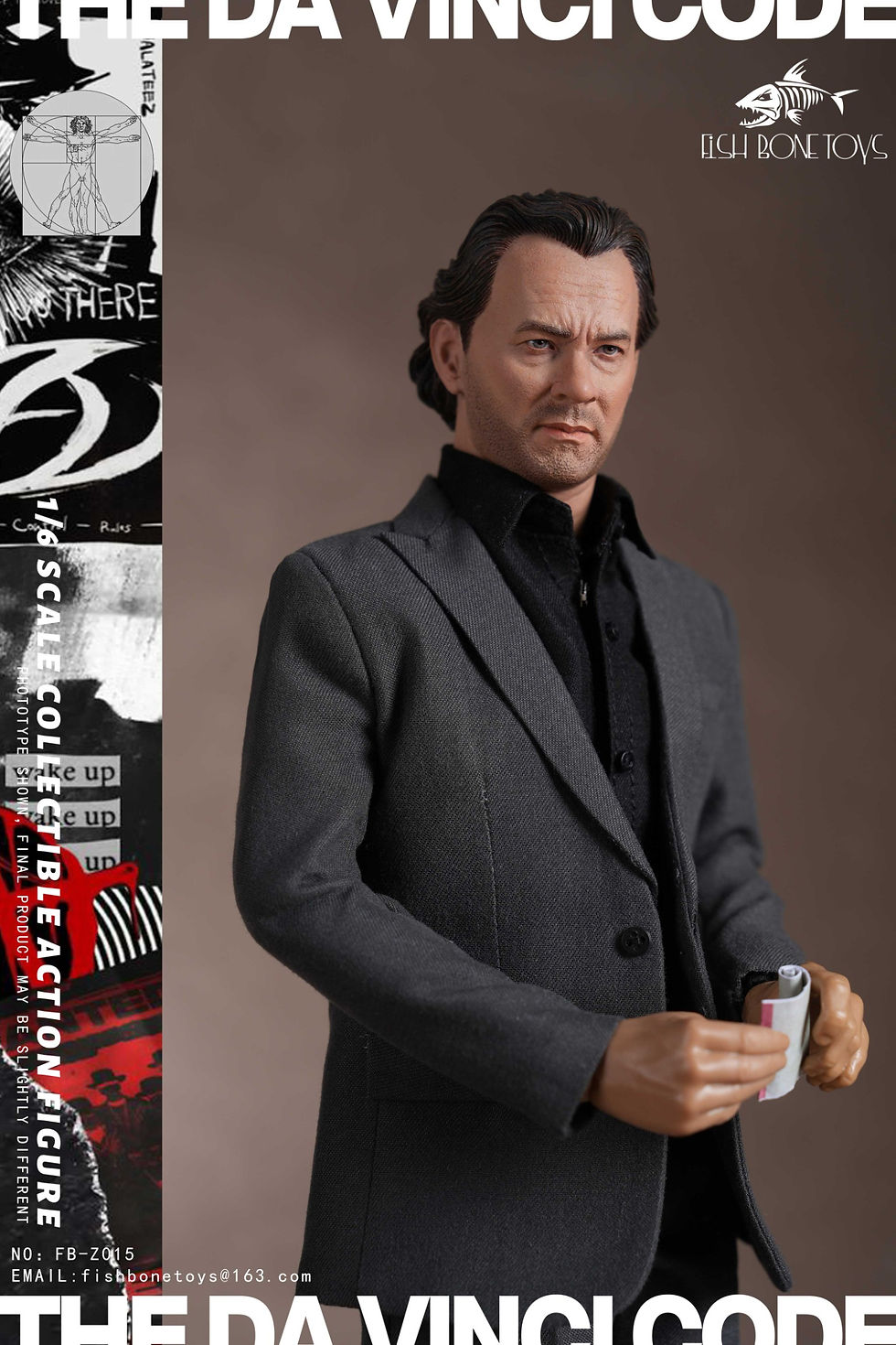 Miniatura: FISH BONETOYS 1/6  The Da Vinci Code The Professor FB-Z015 Figure