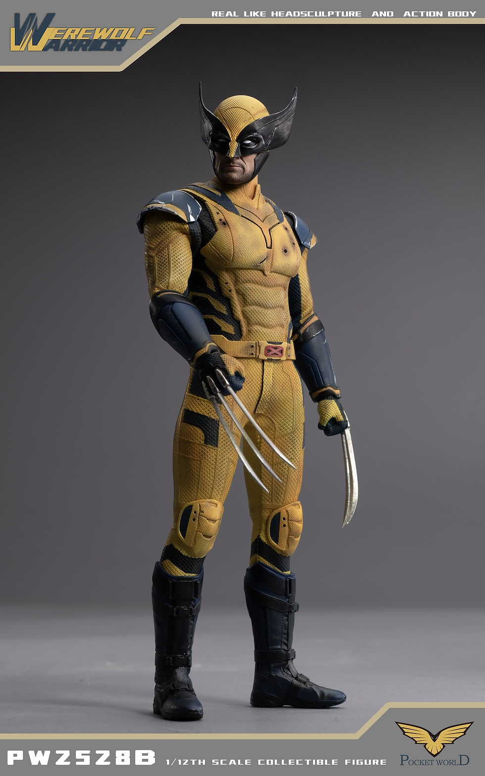 Miniatura: PWToys Warewolf Warrior 1/12 Wolverine PW2528