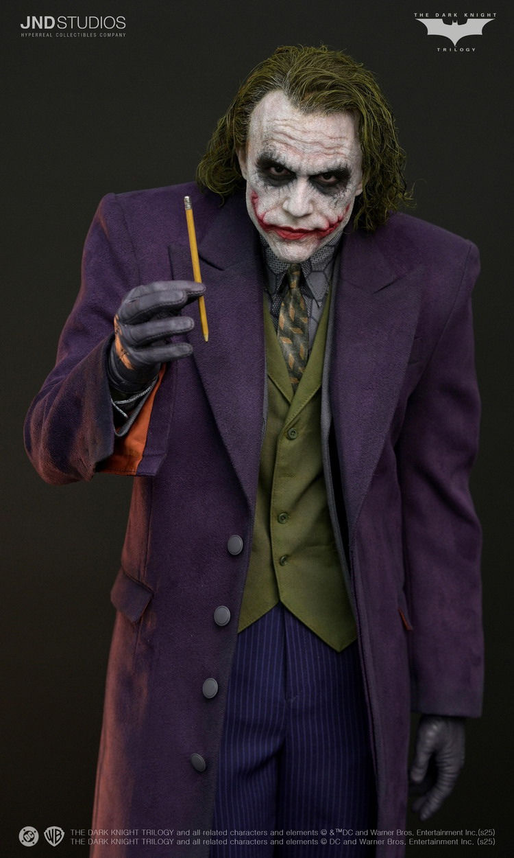 Miniatura: JND The Dark Night 1/3 The Joker Bank Robber & Joker Coat Ver. (double) JBS-001D
