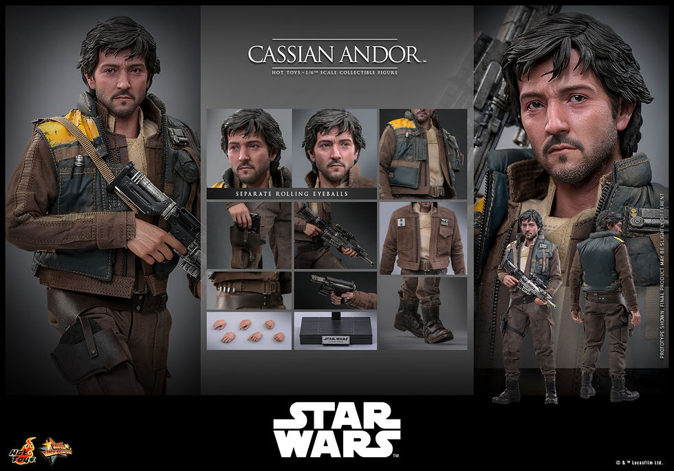 Thumbnail: Rouge One: A Star Wars Story 1/6 Cassian Andor MMS802