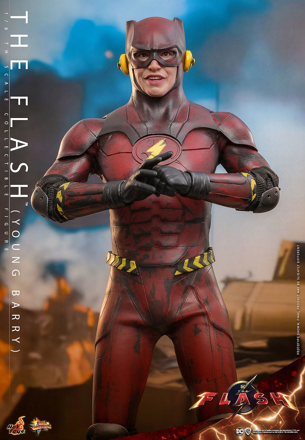 Miniatura: The Flash Movie Masterpiece Action Figure 1/6 The Flash (Young Barry) 30 cm
