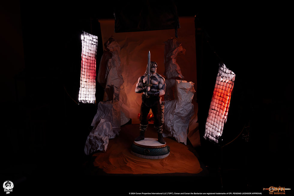 Miniatura: PCS Conan 1/2 War paint version