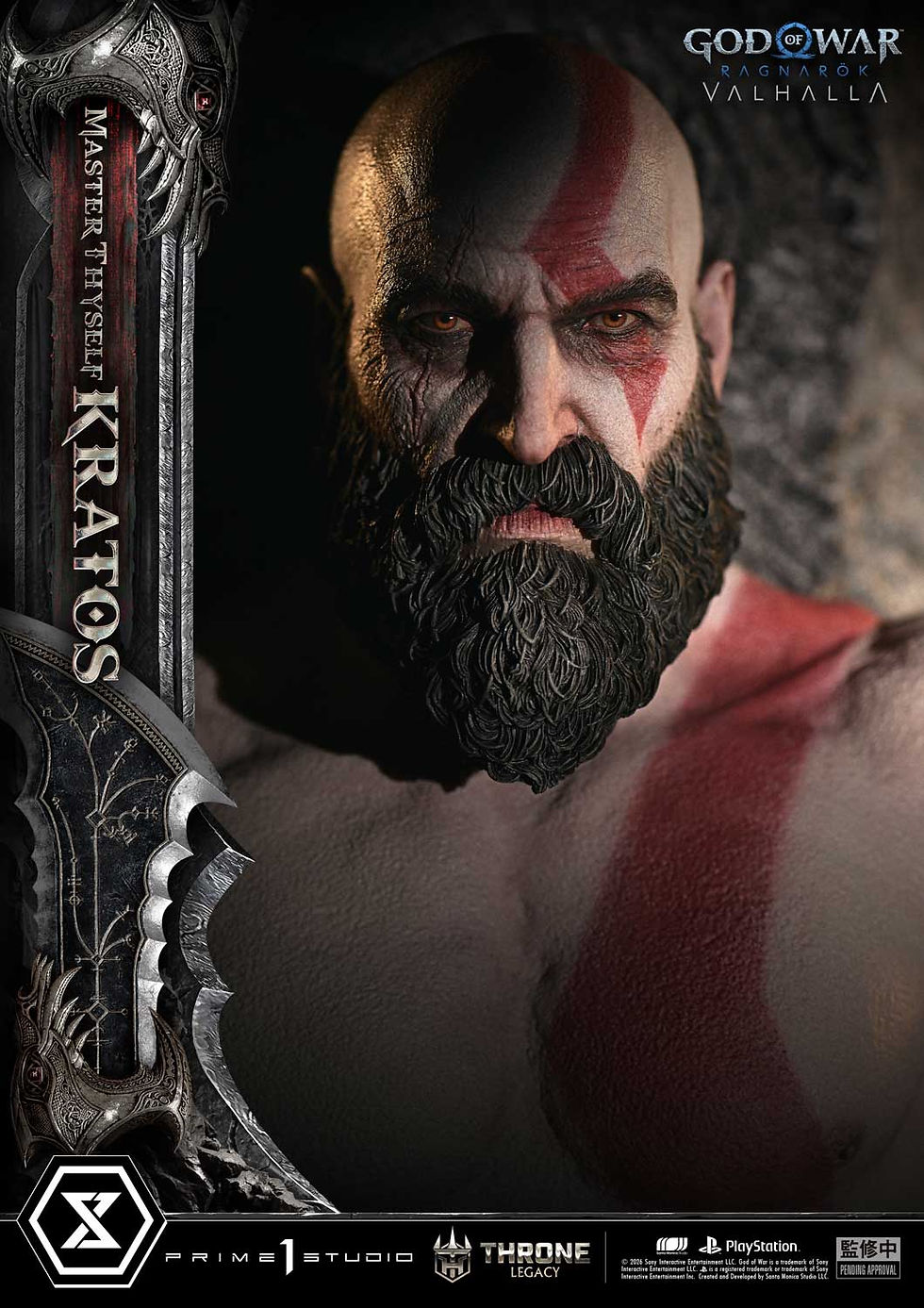 Thumbnail: God of War: Ragnarok Valhalla 1/3 Master Thyself Kratos TLCGOW-01