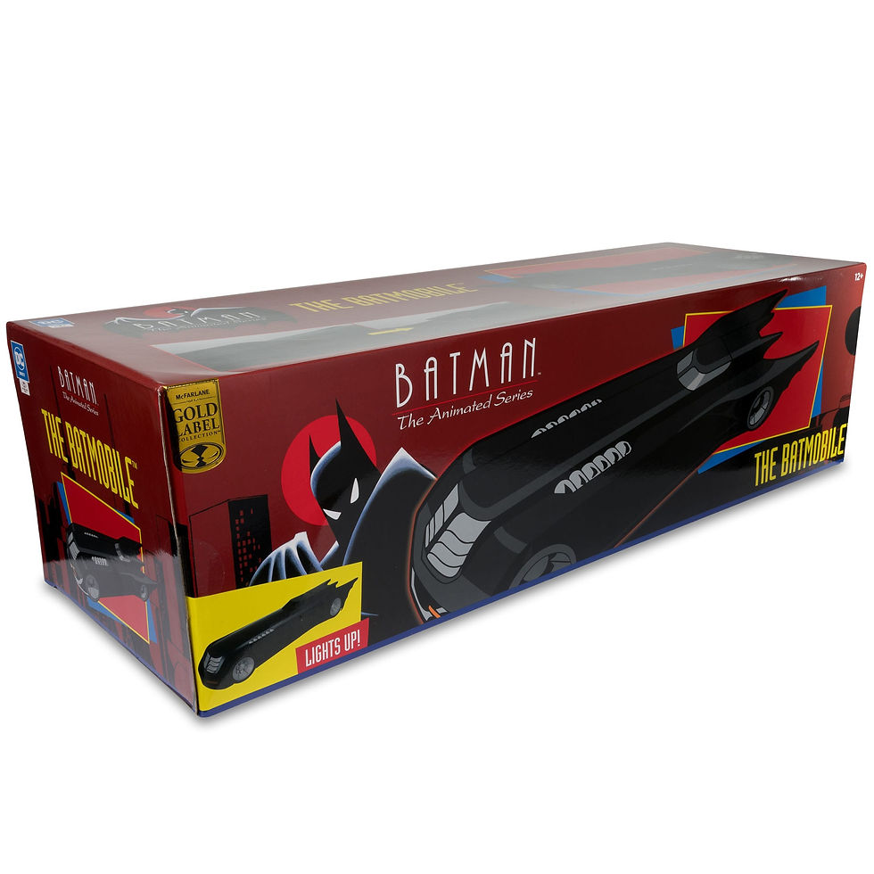 Miniatura: DC Direct BTAS Vehicle Large Batmobile 61 cm