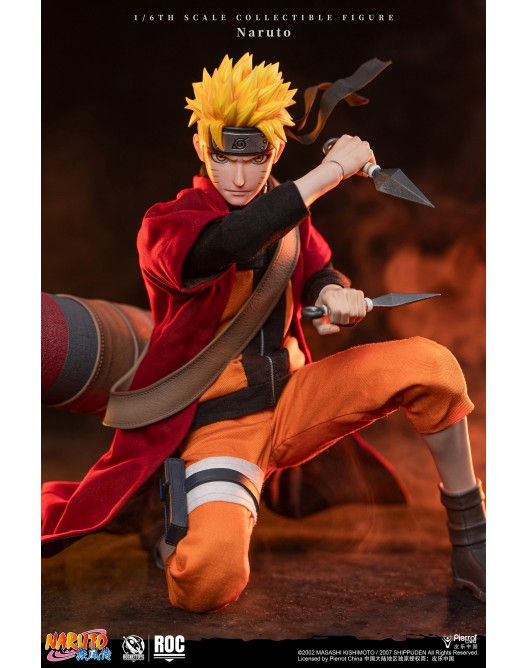 Thumbnail: Rocket Toys Naruto Shippuden 1/6  Naruto Uzumaki Sage Mode ROC-011