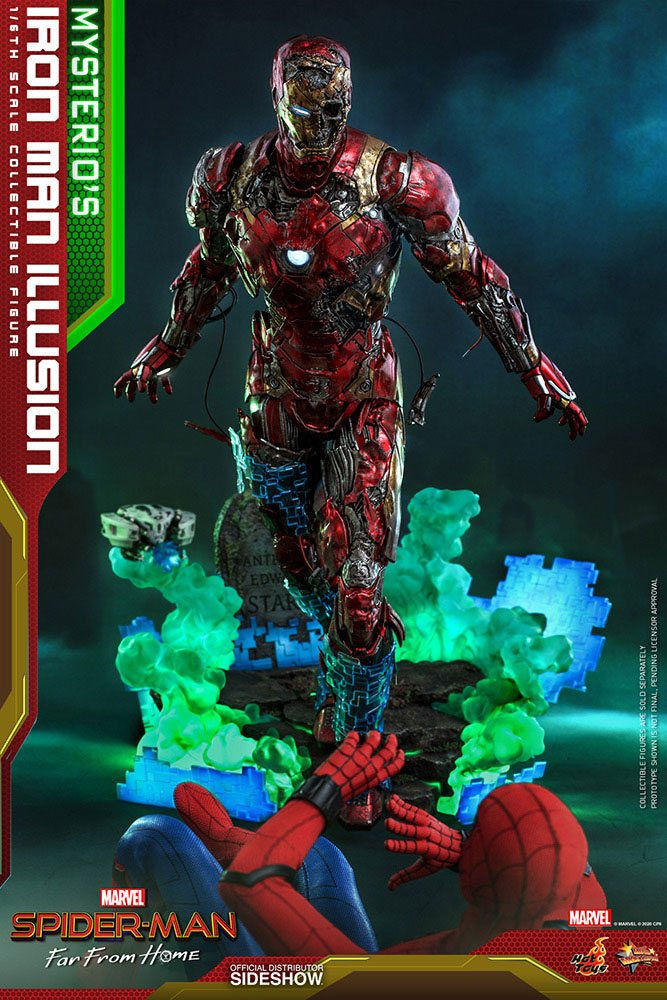 Spider-Man: Far From Home 1/6 Mysterio's Iron Man Illusion MMS580