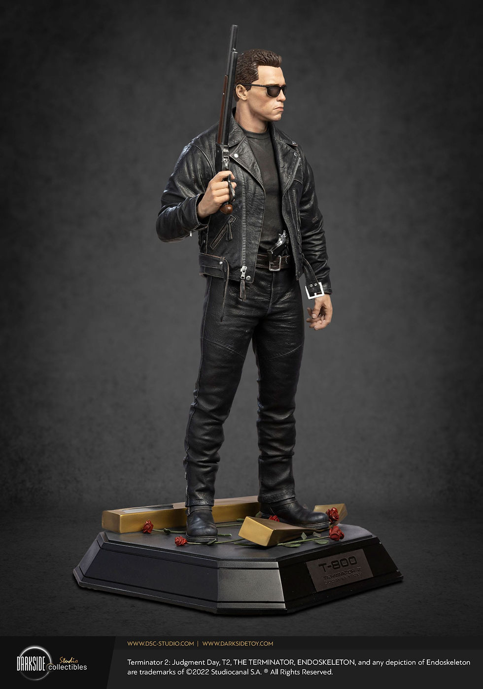 Miniatura: Terminator 2 Judgement Day 1/3 T-800 30th Anniversary Signature Edition 69 cm