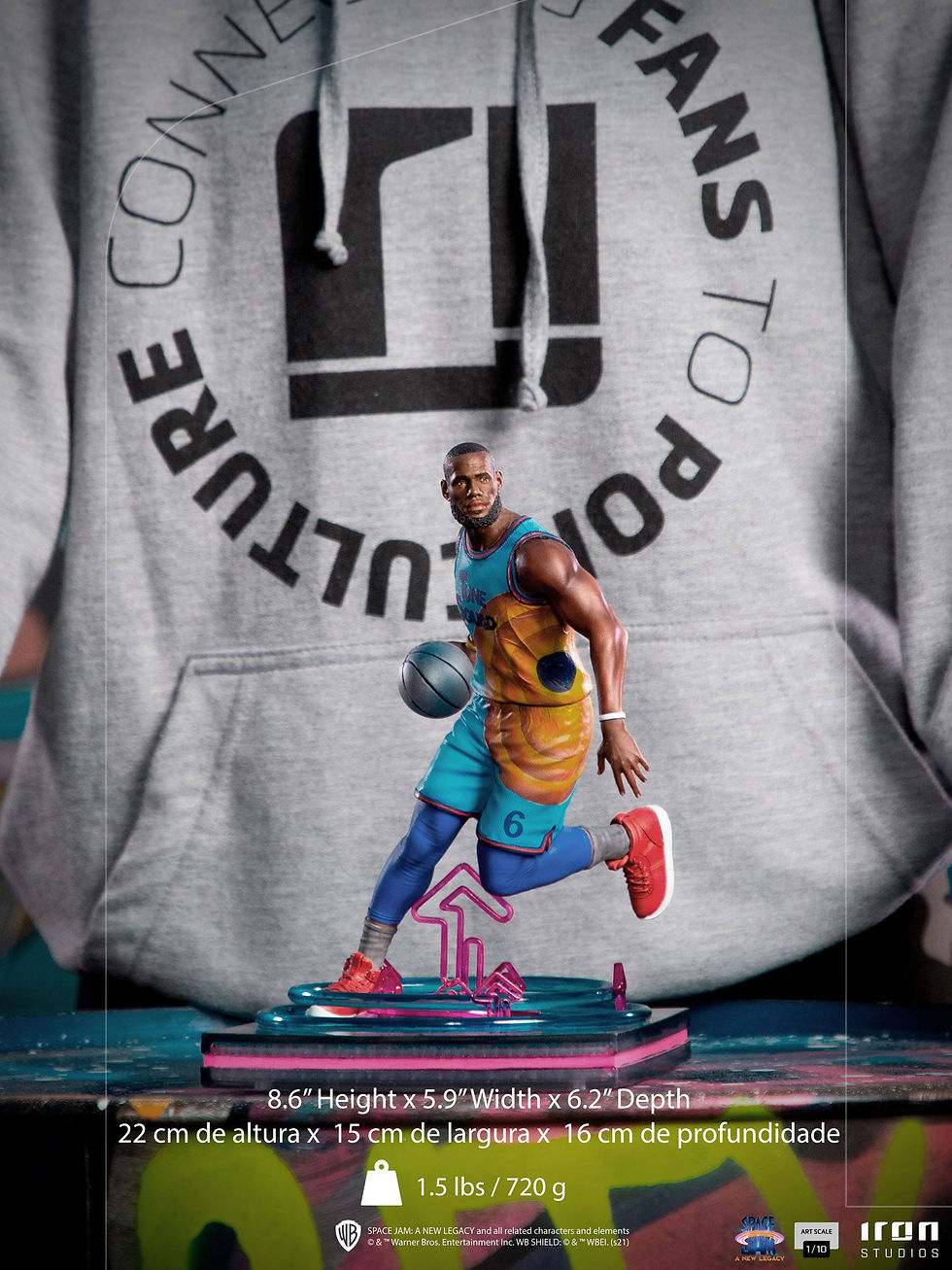 Miniatura: Space Jam: A New Legacy Art Scale Statue 1/10 LeBron James 22 cm