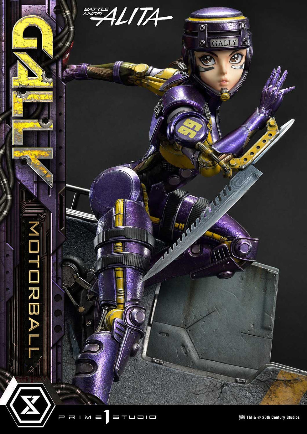 Thumbnail: Alita: Battle Angel Ultimate Premium  1/4 Gally Motorball Bonus Version 47 cm