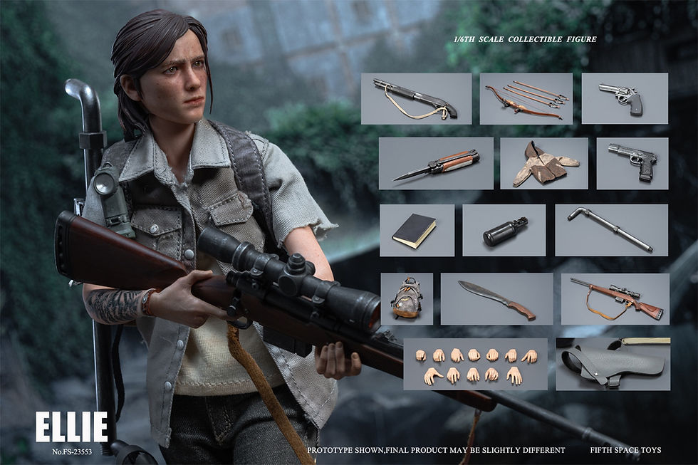 Thumbnail: Fifth Space Toys The Last of Us 1/6 Ellie  FS23553