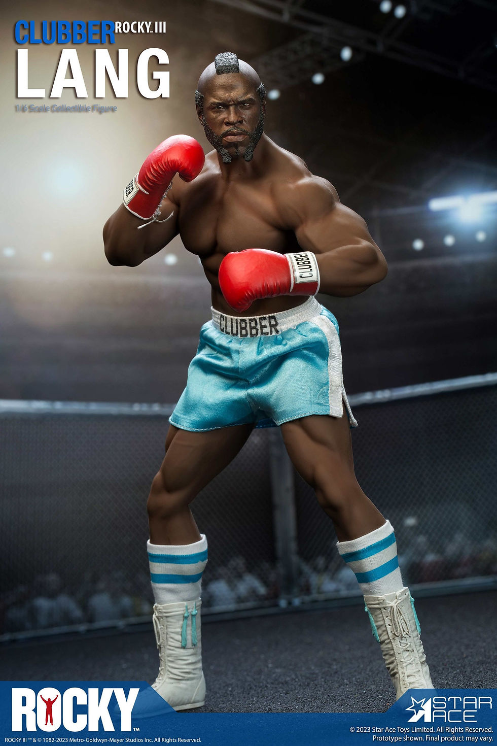 Miniatura: Rocky III Statue 1/6 Clubber Lang Normal Version 30 cm