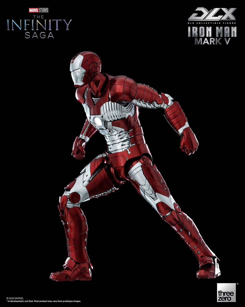 Thumbnail: Infinity Saga DLX Action Figure 1/12 Iron Man Mark 5 17 cm