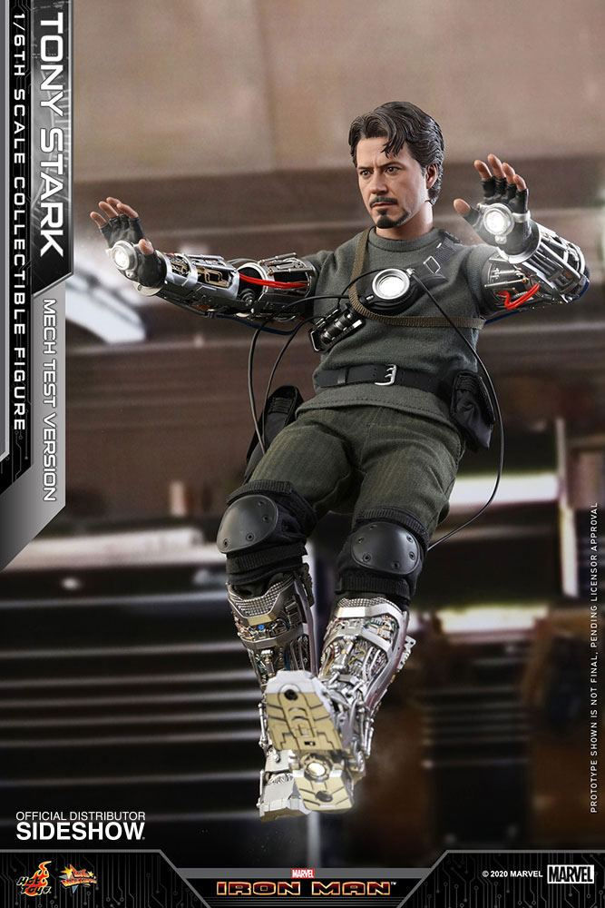 Thumbnail: Iron Man Movie Masterpiece Action Figure 1/6 Tony Stark (Mech Test Version) 30 c