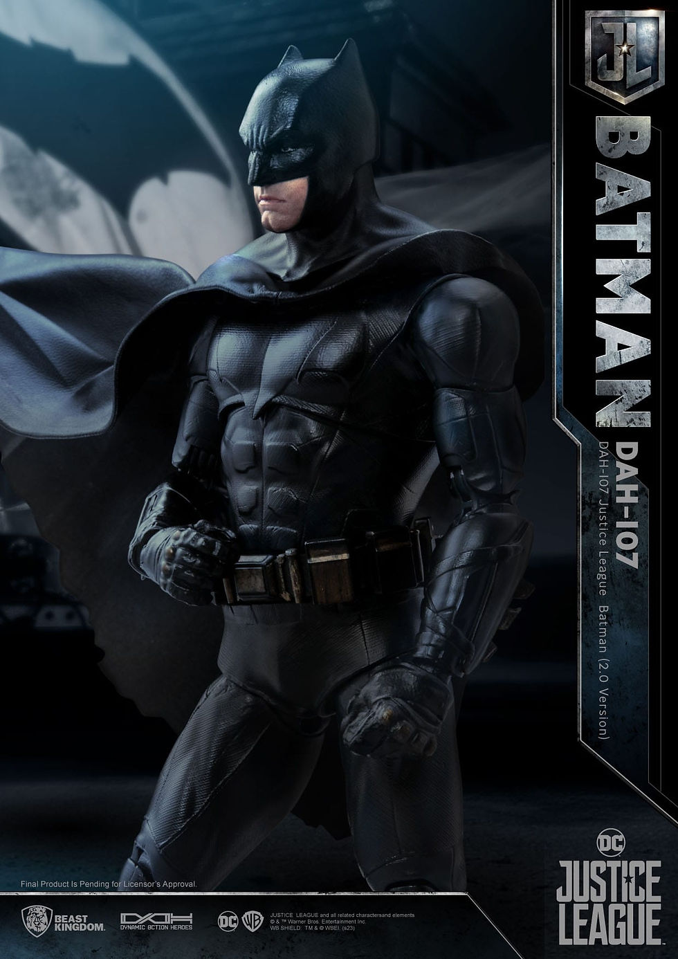 Thumbnail: Justice League Dynamic 8ction Heroes Action Figure 1/9 Justice League Batman 20
