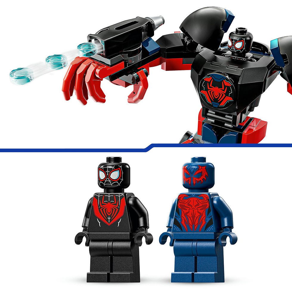 Thumbnail: Lego 76337 Marvel - Miles Morales Mech vs Spider-man 2099