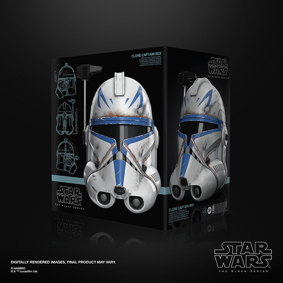 Miniatura: Star Wars: Ahsoka Black Series Electronic Helmet Clone Captain Rex