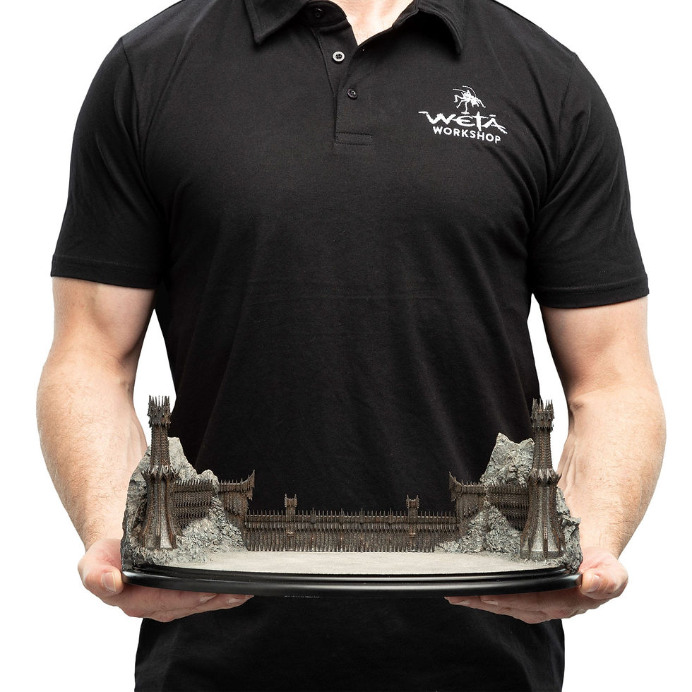 Thumbnail: Lord of the Rings Statue The Black Gate of Mordor 15 cm