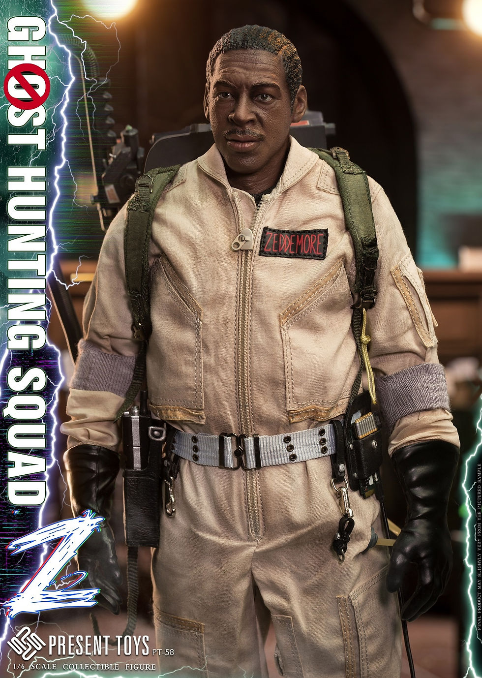 Thumbnail: Ghostbusters 1/6 ST Winston Zeddemore Agent PT-sp58