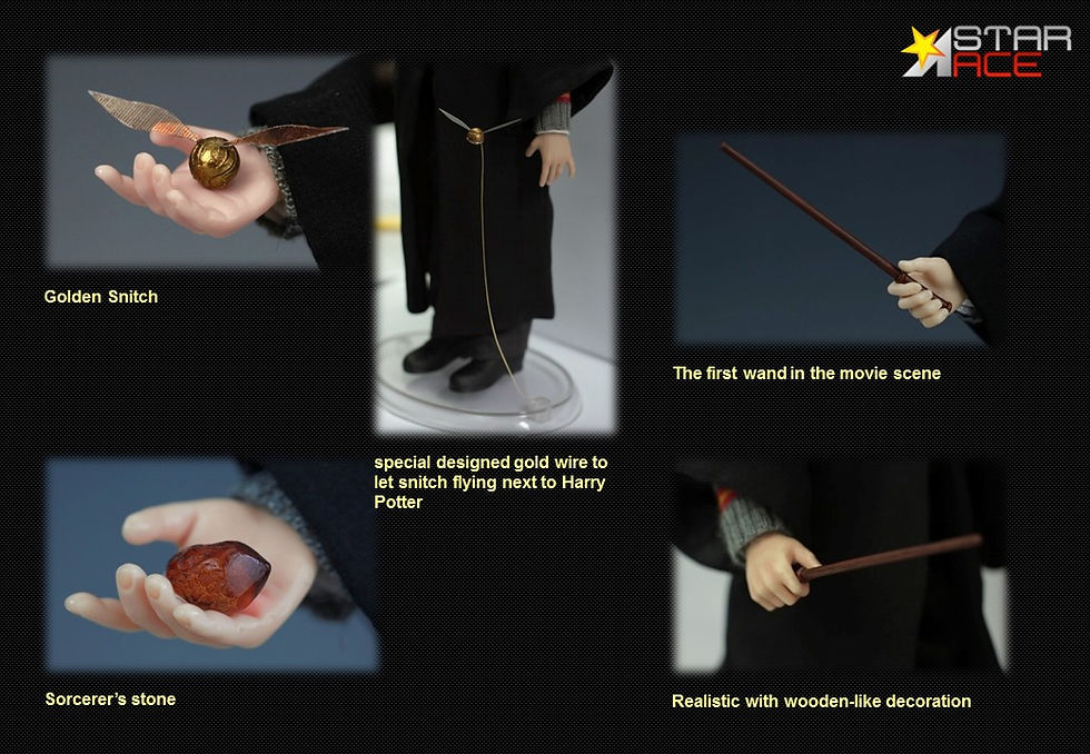 Miniatura: Harry Potter and the Philosopher's Stone 1/6 Harry Potter SA0001